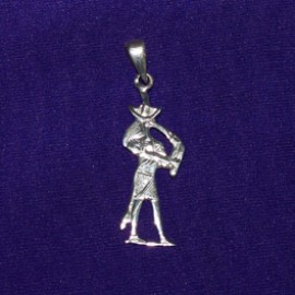 Egyptian Silver Pendant